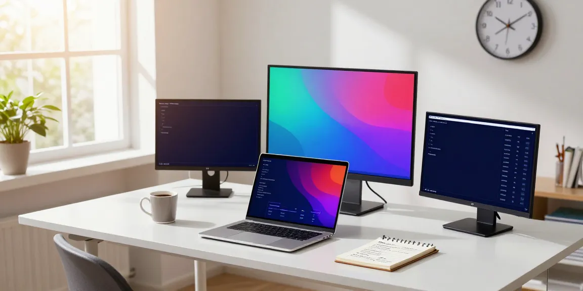Your workspace for instant indexing strategies in a bright home office.