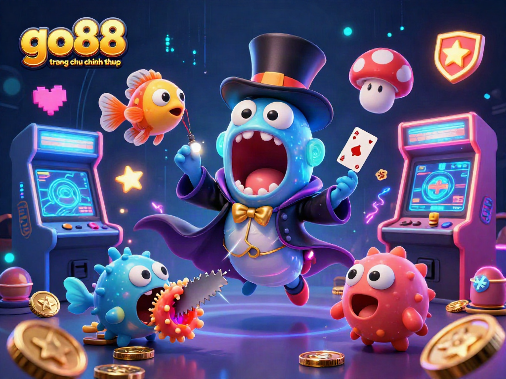Engage with go88 trang chu chinh thuc through an exciting underwater magic act showcasing vibrant casino elements.